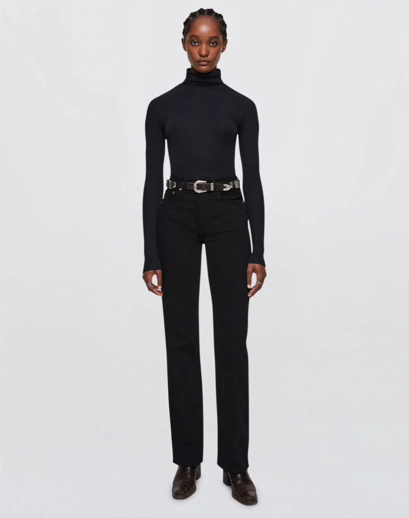 Re/Done 90S HIGH RISE LOOSE Black