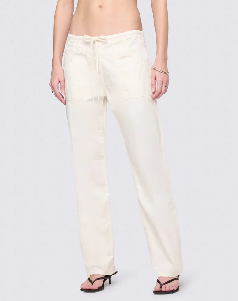 RE/DONE Laguna Pant in Crema