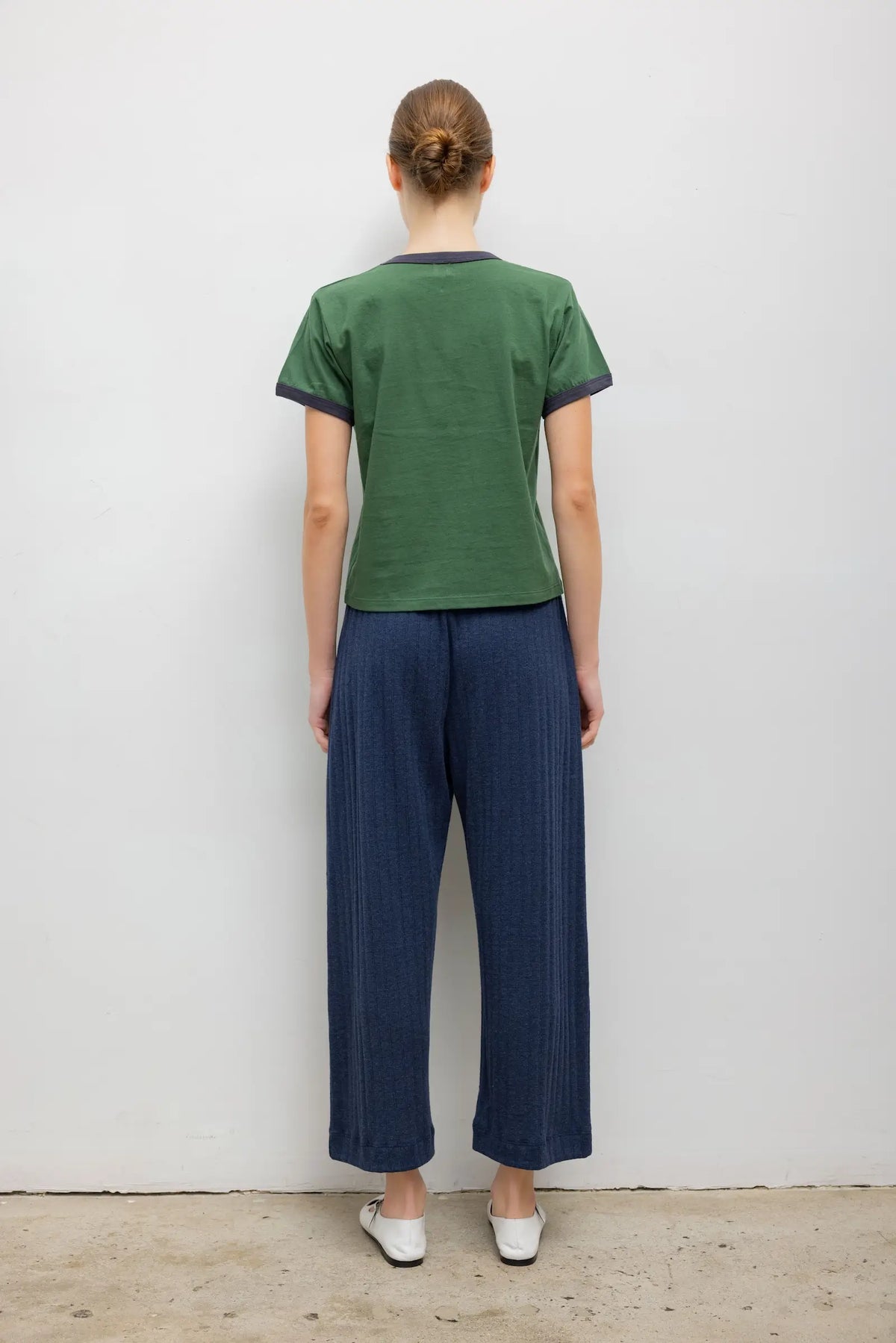 Leset Margo Ringer Tee Juniper Midnight