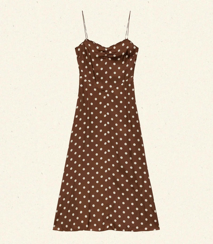 DÔEN LORRAINE DRESS IN GEORGINE DOT