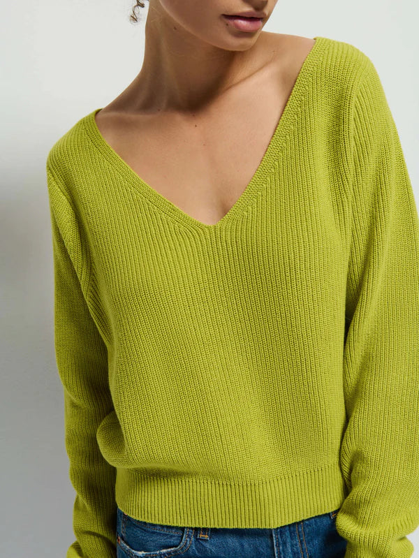 Nation LTD. LOURDE SWEATER Citronelle