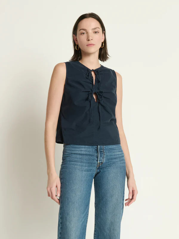 Nation Ltd Mimmi Keyhole Top Navy Night Sky