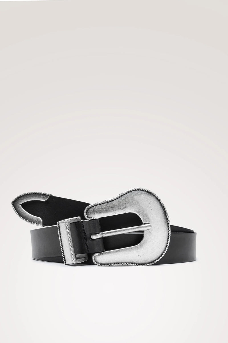 Rails Nashville Belt Black Silver