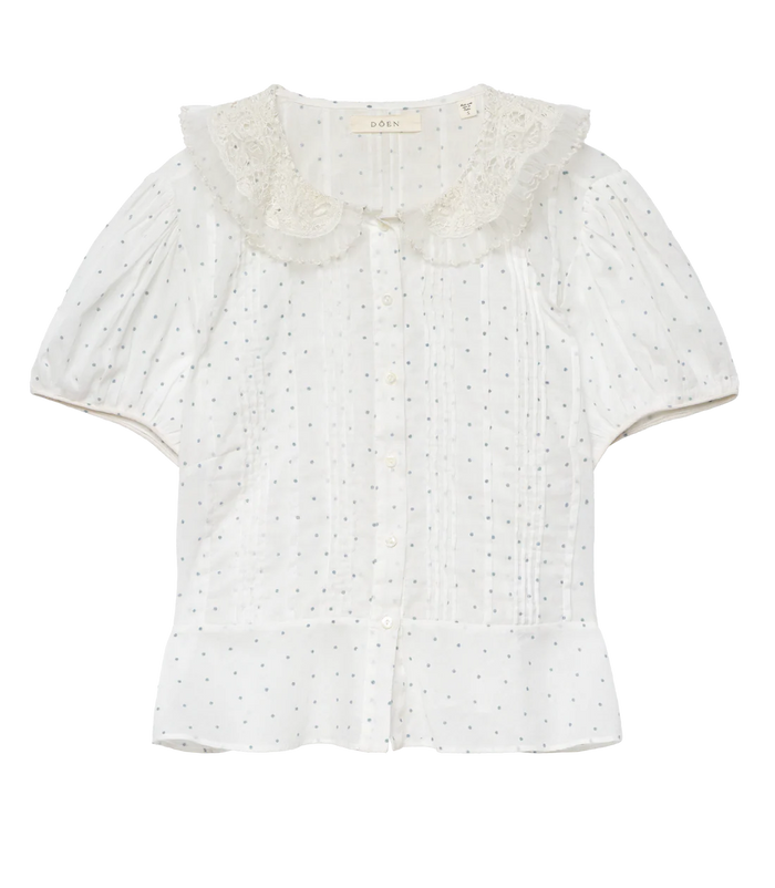 DÔEN OLETA TOP IN SEA SALT DOT