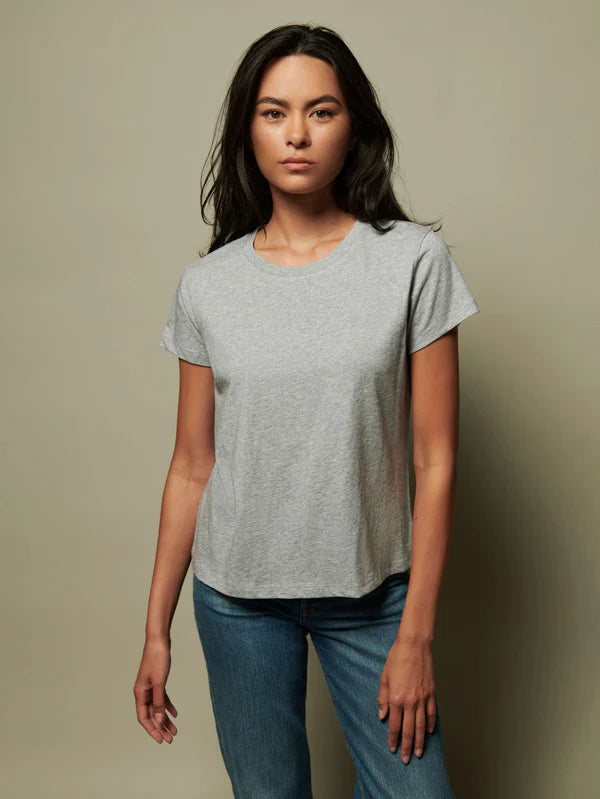 Nation Ltd Goldie Tee Heather Grey