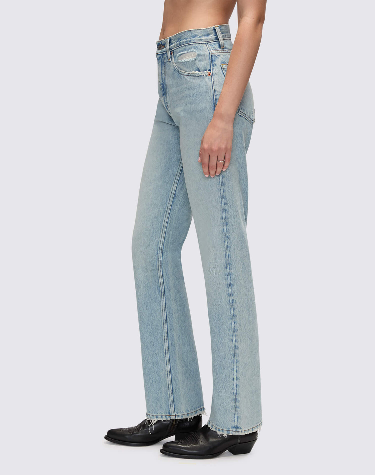 RE/DONE THE BLONDIE RIPPED TIDE