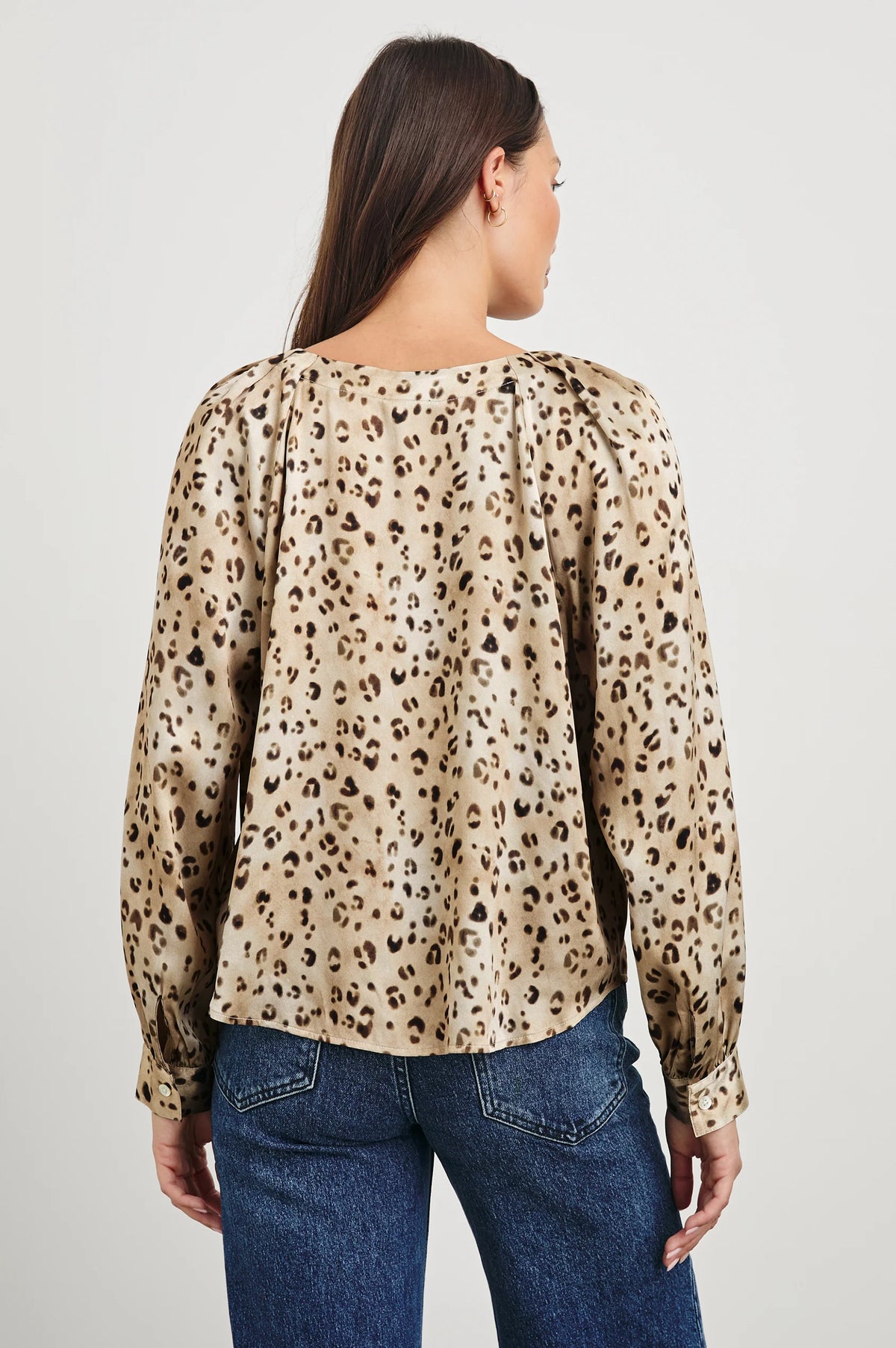 Rails Sandra Top Champagne Leopard