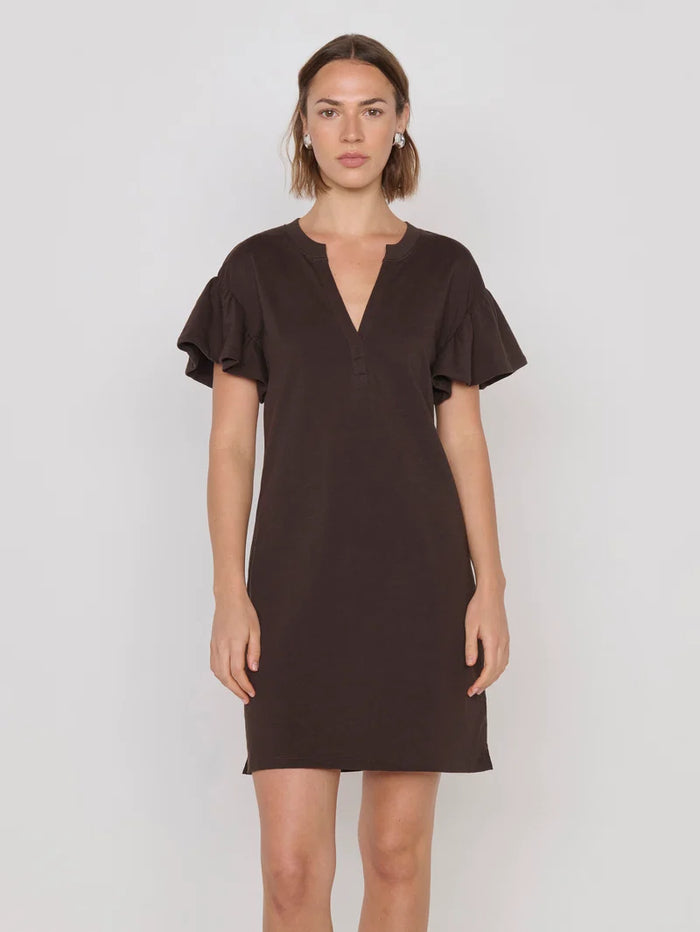 Nation LA Savannah Mini Dress Cocoa