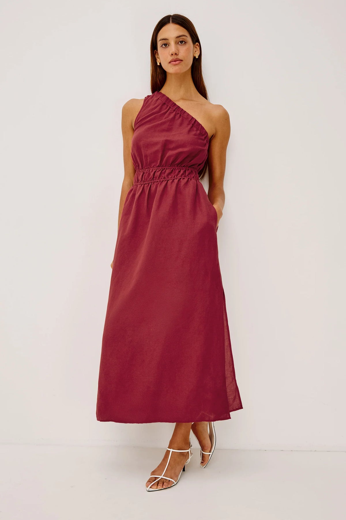 Rails Selani dress in Spice Linen