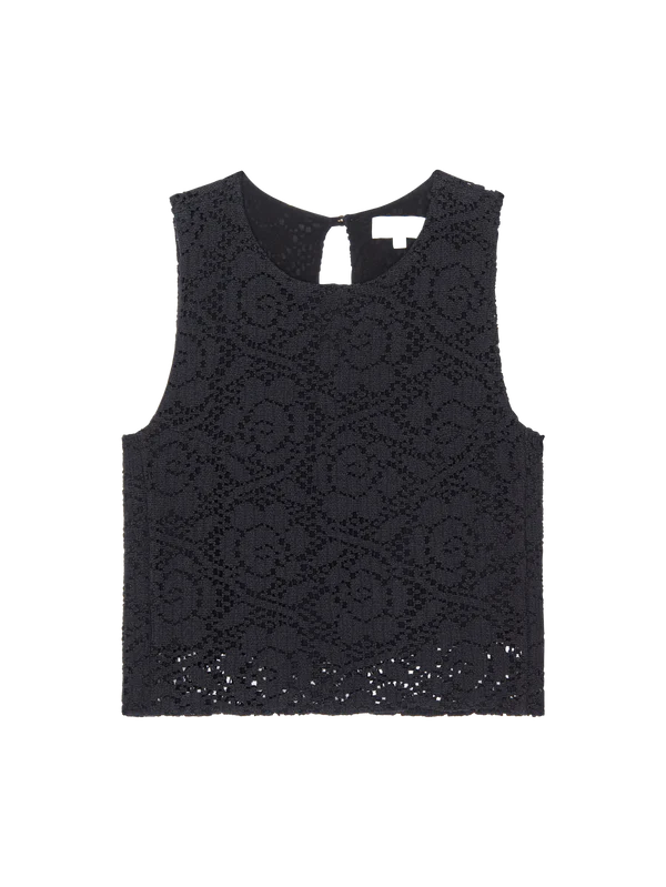 Nation LTD Sheri Lace Sleeveless Black