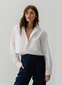 WEAR CISSA The SHORTY Shirt, Optic White