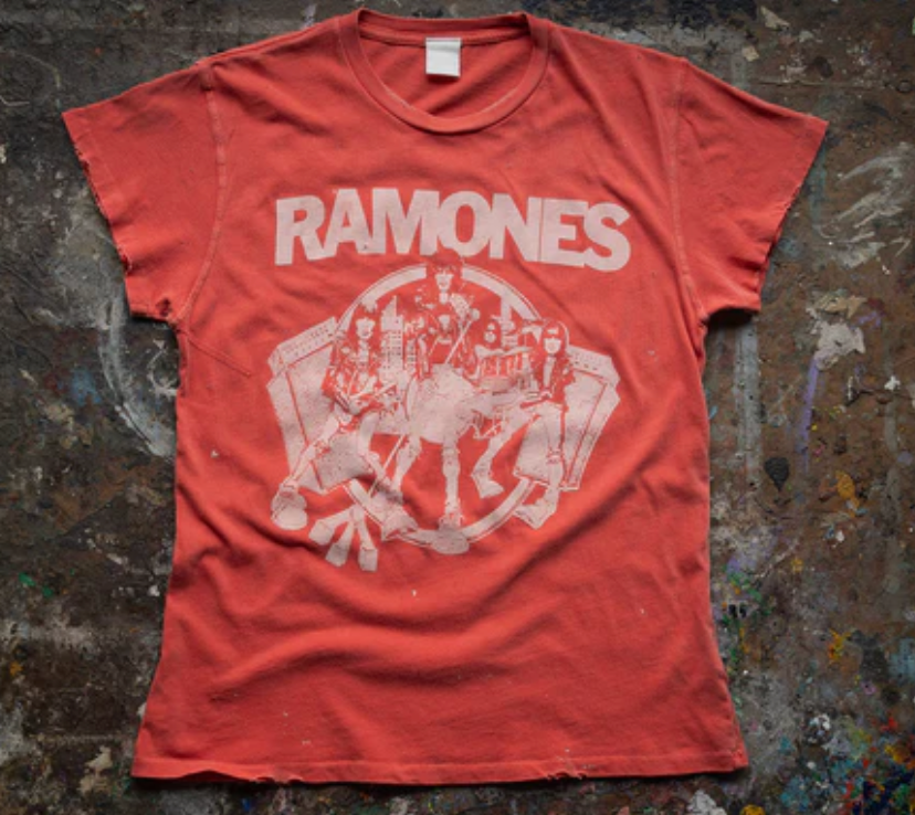 Madeworn RAMONES POISON HEART Red