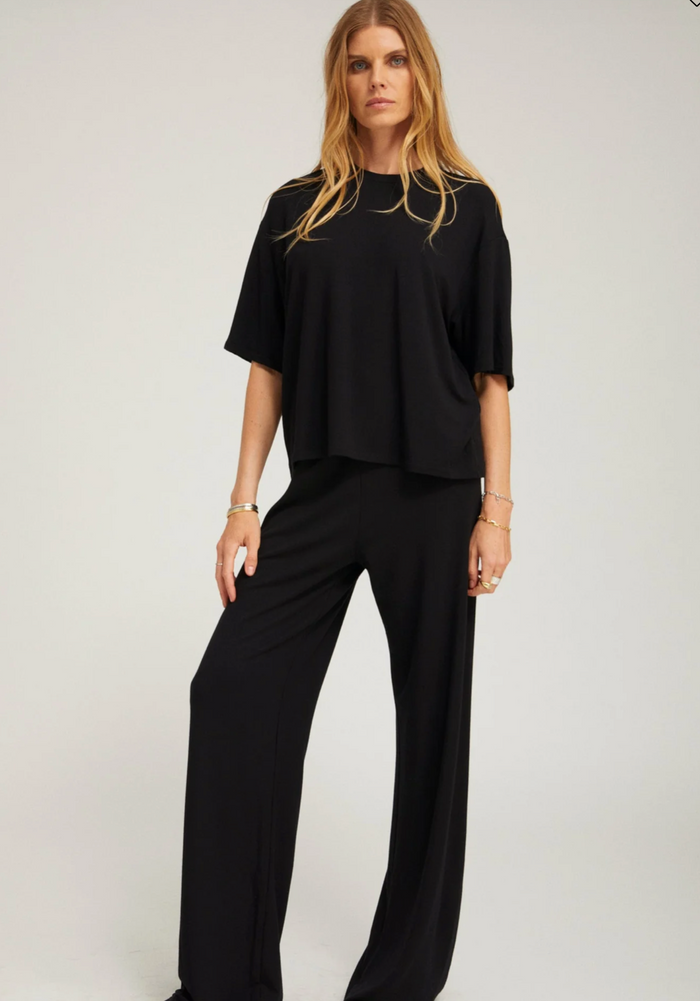SPRWMN Light French Terry Easy Pants Black