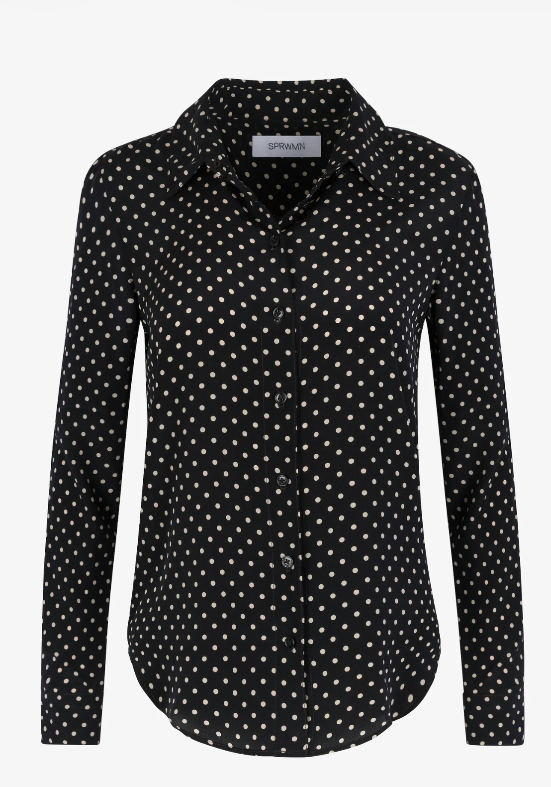 SPRWMN Silk Fitted Button Down