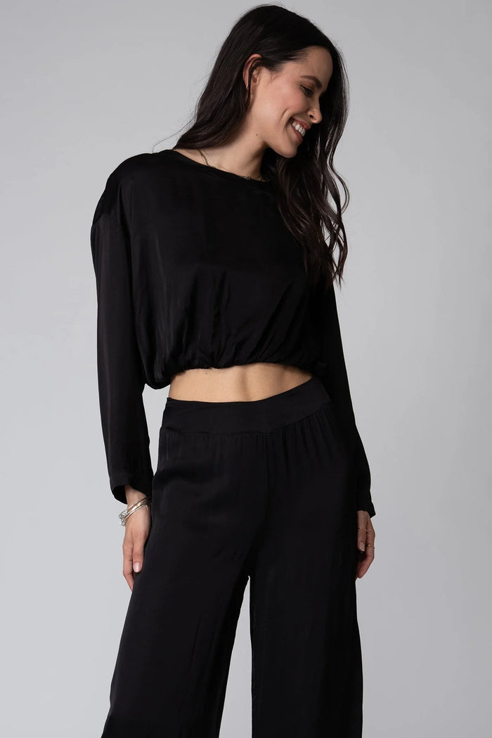 Stillwater MILA LONG SLEEVE CROP TEE