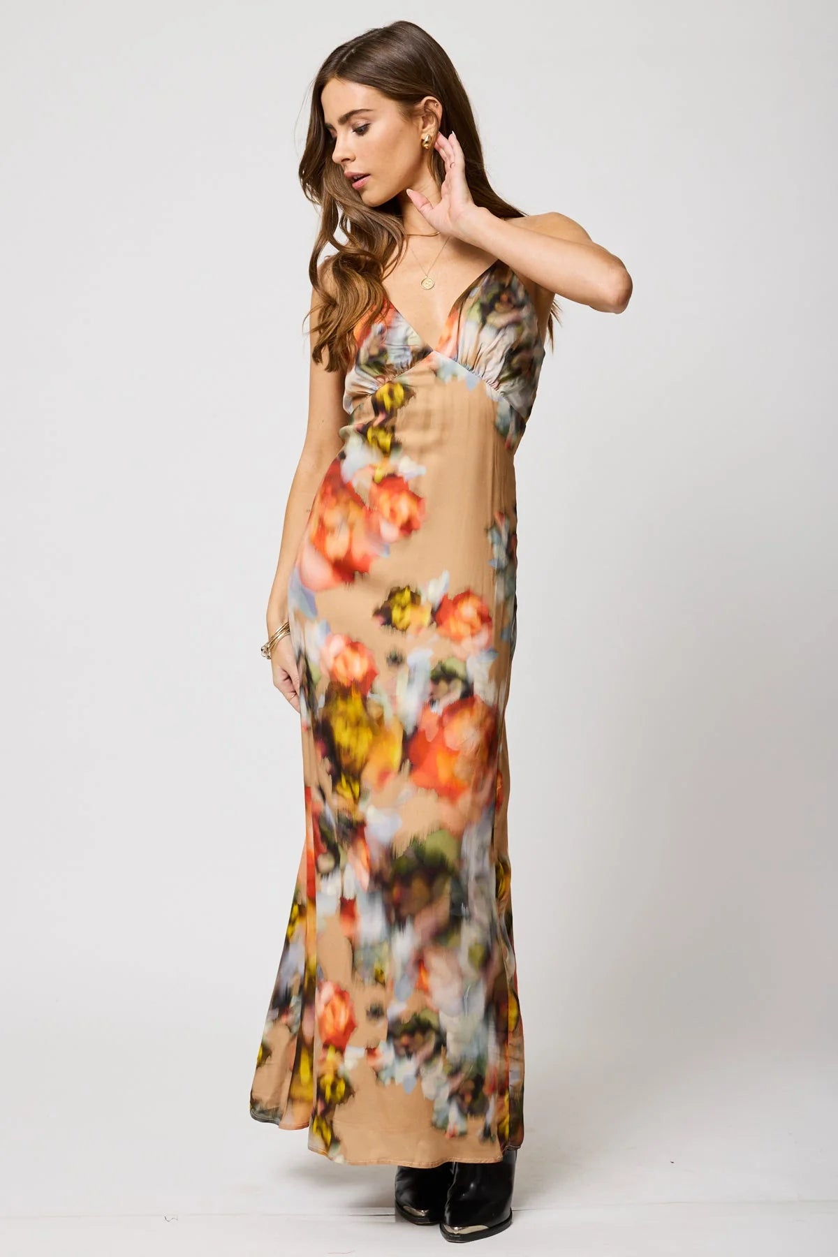 Stillwater LUCIA MAXI DRESS Watercolor Floral