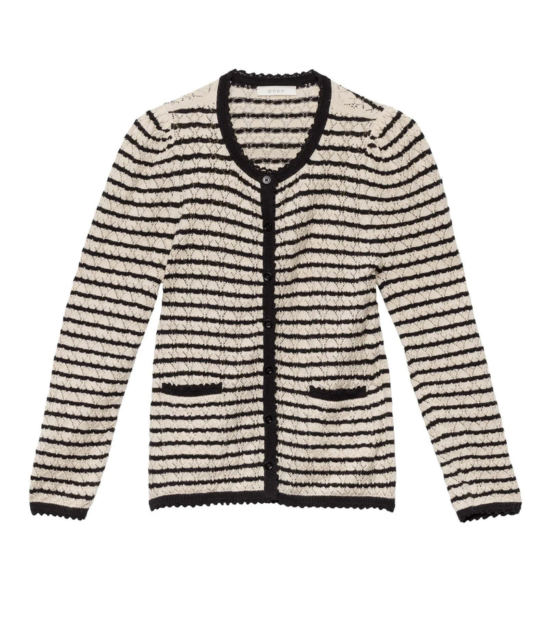 Dôen THERESE CARDIGAN IN ALLAIRE STRIPE