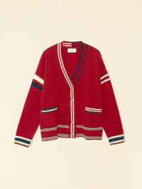 Xirena Red Blue Carey Cardigan