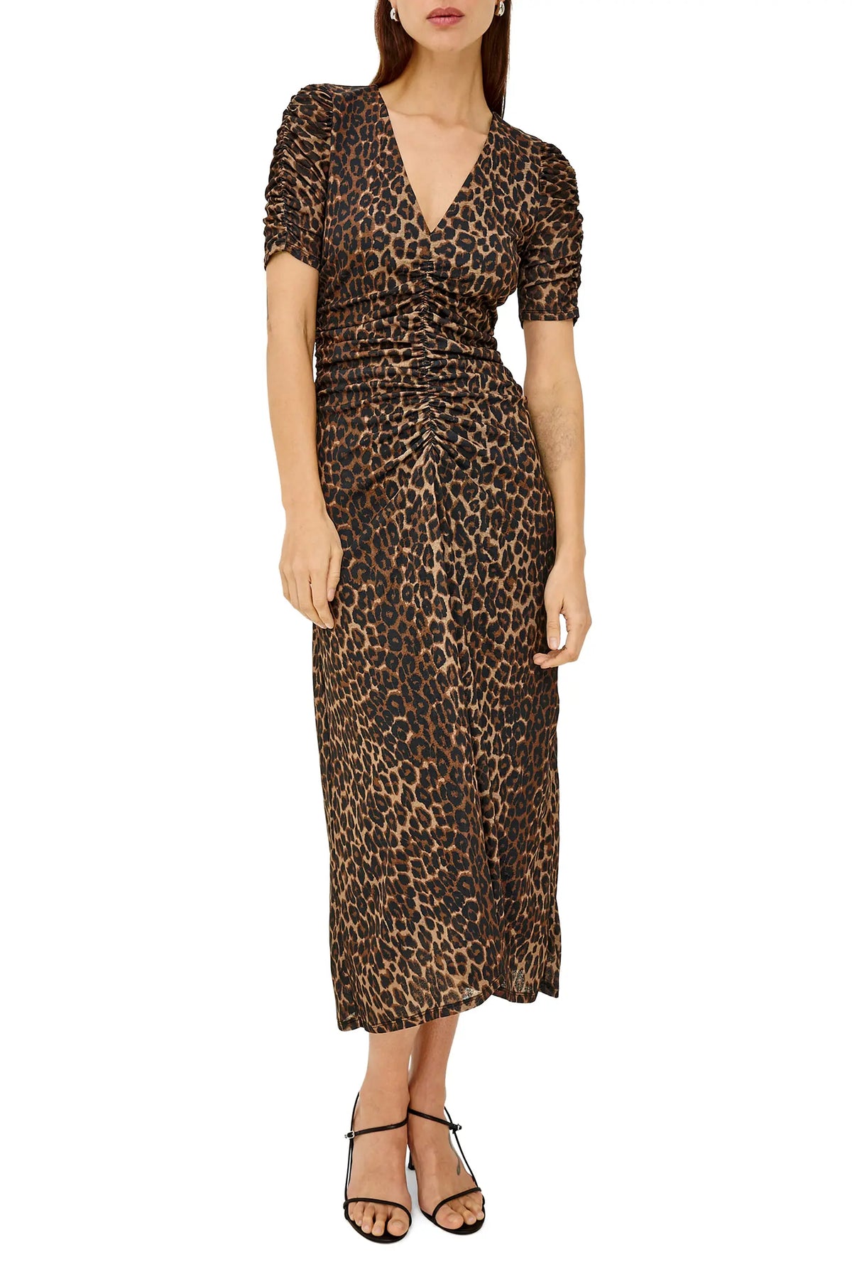Rails Beacon Ruched Midi Dress Nala