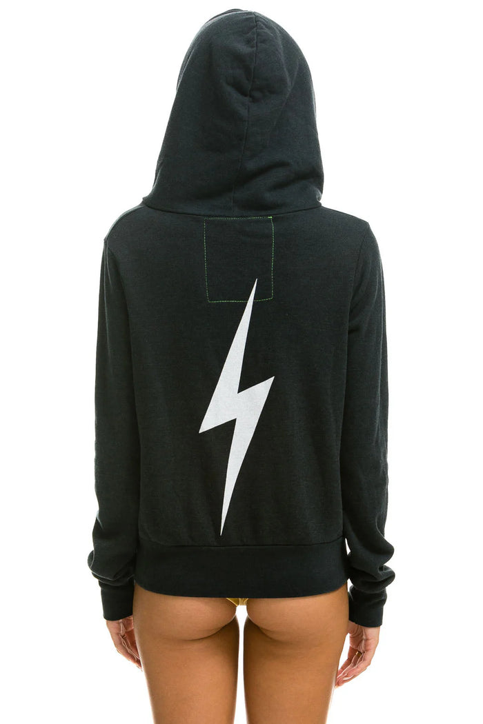 AVIATOR NATION BOLT HOODIE - CHARCOAL