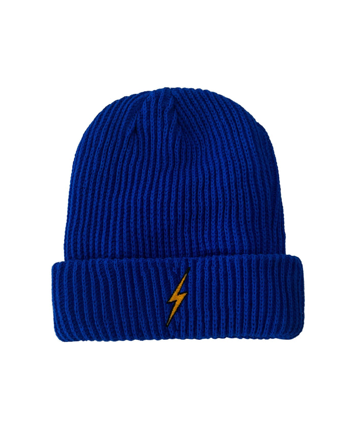 Aviator Nation BOLT RIB BEANIE Royal Blue