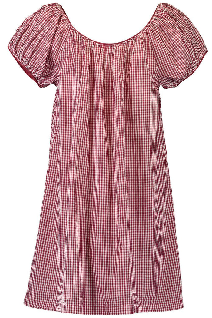 Dôen JULIA DRESS Mulberry Gingham