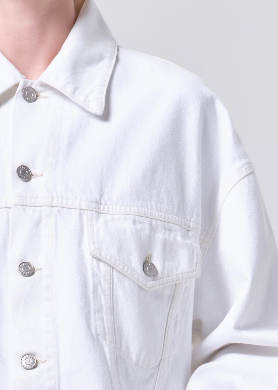 AGOLDE Palmer Jacket In Milkshake