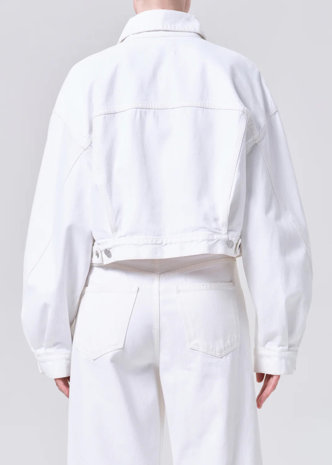 AGOLDE Palmer Jacket In Milkshake