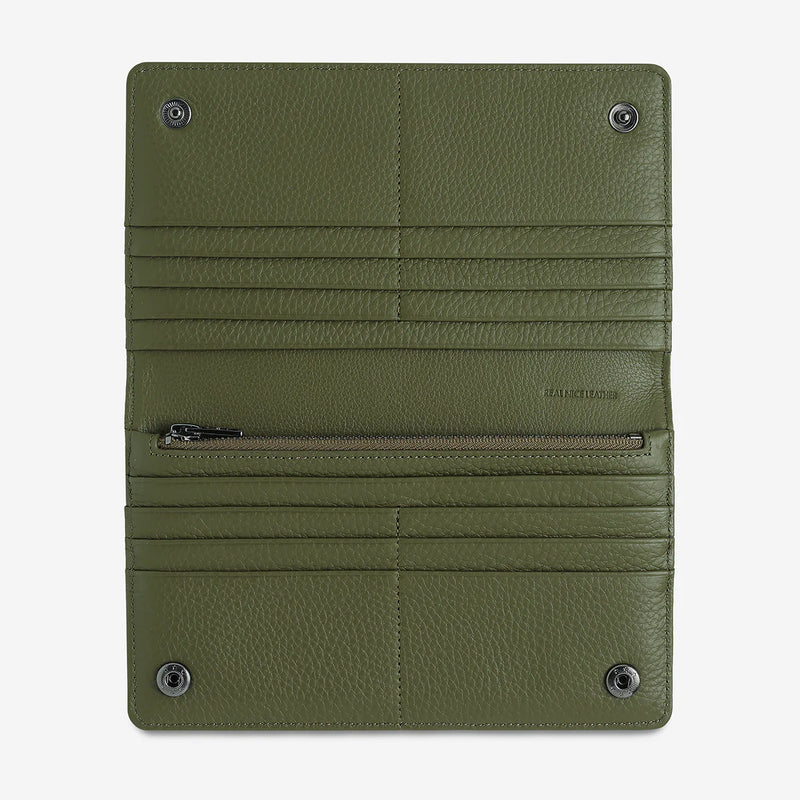 Status Anxiety Living Proof Wallet - Khaki