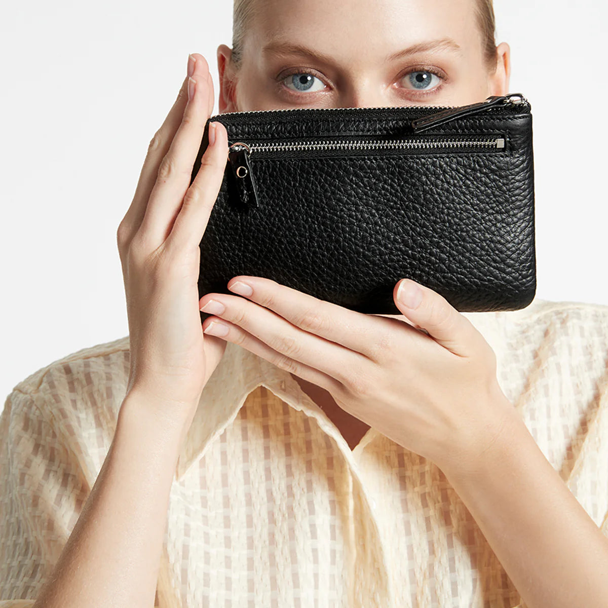 Status Anxiety Smoke And Mirrors Wallet - Black