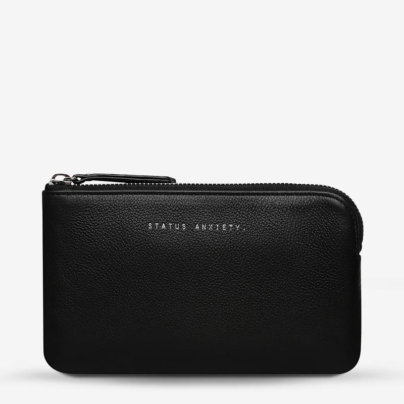 Status Anxiety Smoke And Mirrors Wallet - Black