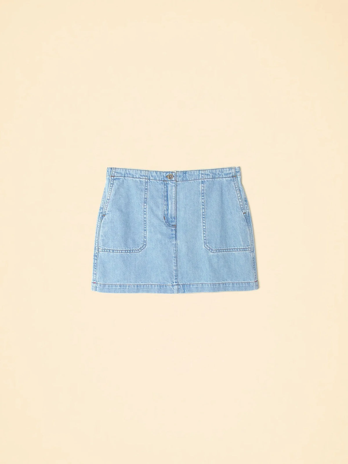 Xirena Light Blue Skylar Denim Skirt