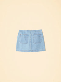 Xirena Light Blue Skylar Denim Skirt